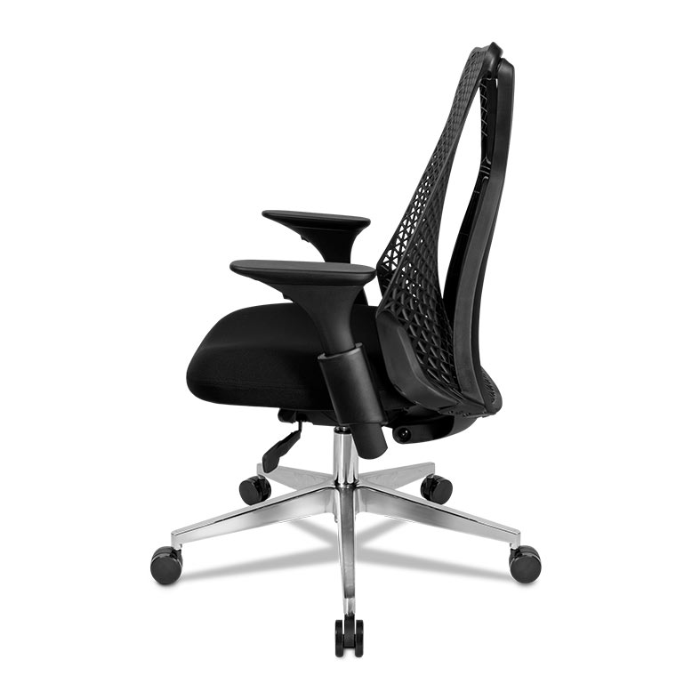 Cadeira Office Zinnia Dalia S, Preto, ZNO-DLAS-BK02 - miniatura 6
