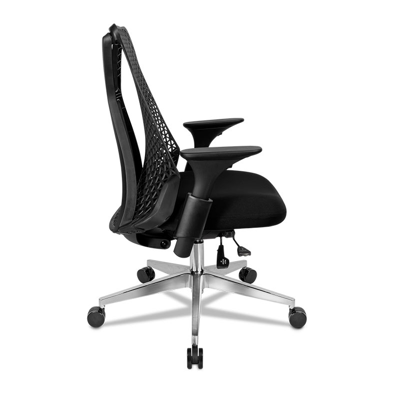 Cadeira Office Zinnia Dalia S, Preto, ZNO-DLAS-BK02 - miniatura 5