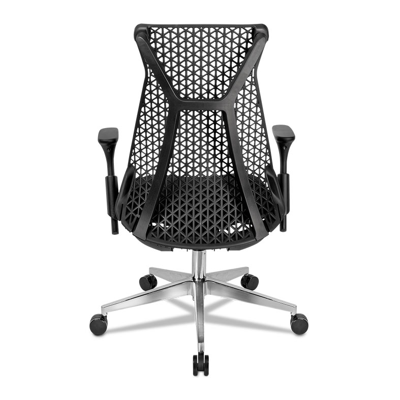 Cadeira Office Zinnia Dalia S, Preto, ZNO-DLAS-BK02 - miniatura 7
