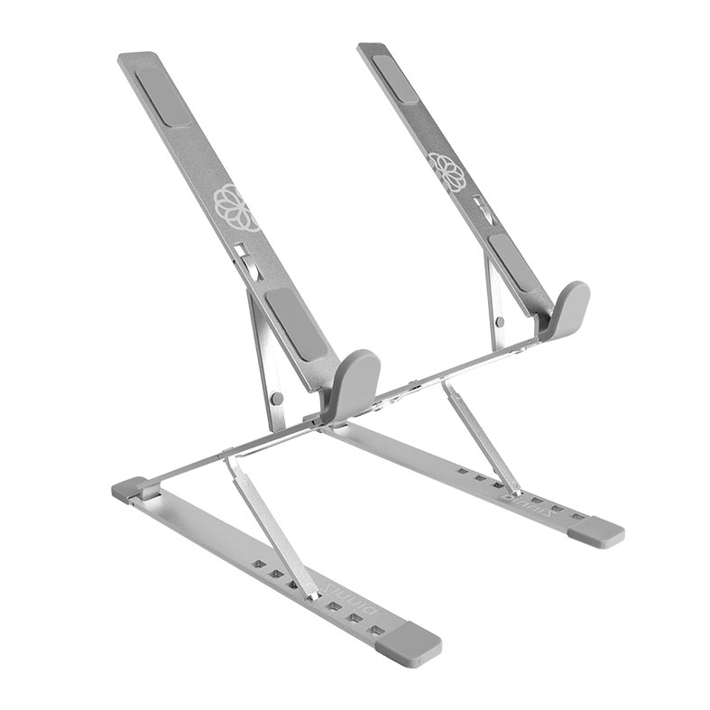 Base Para Notebook e Tablet Zinnia Galatsi, Ate 17 Pol, Liga de Aluminio, Prata, ZNO-GTSIS-AL01 - miniatura 4