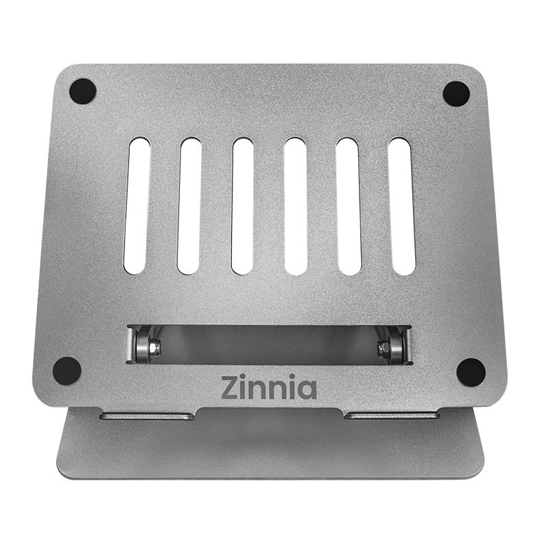 Base Para Notebook e Tablet Zinnia Krabi, Ate 15.6 Pol, Aluminio, Prata, ZNO-KRBI-AL01 - miniatura 3