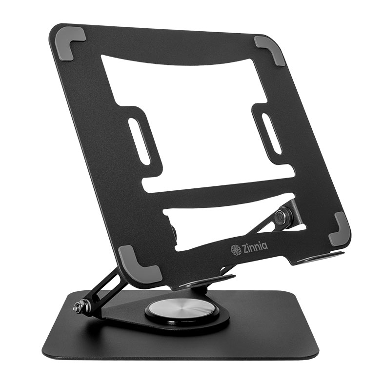 Base Para Notebook Zinnia Linea, Ate 17.3 Pol, Preto, ZNO-LNA-AL01 - miniatura 4