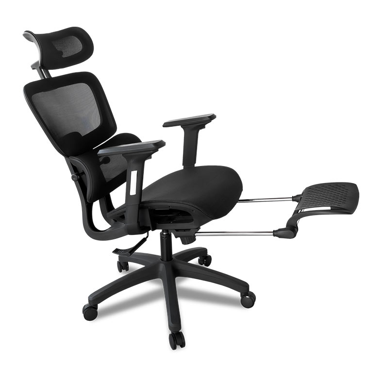 Cadeira Office Zinnia Montreal L, Preta, ZNO-MTLL-BL02 - miniatura 7