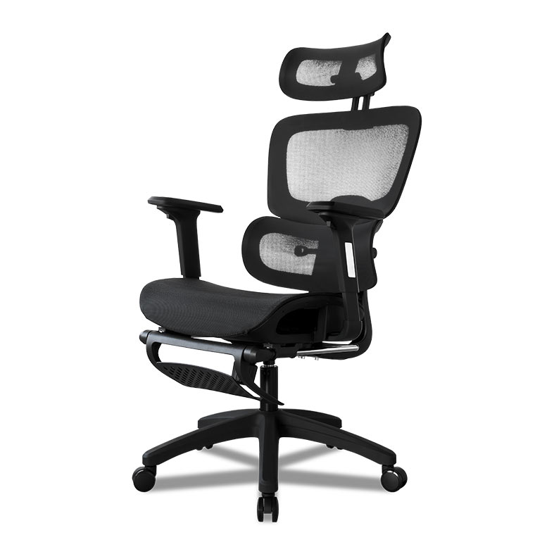 Cadeira Office Zinnia Montreal L, Preta, ZNO-MTLL-BL02
