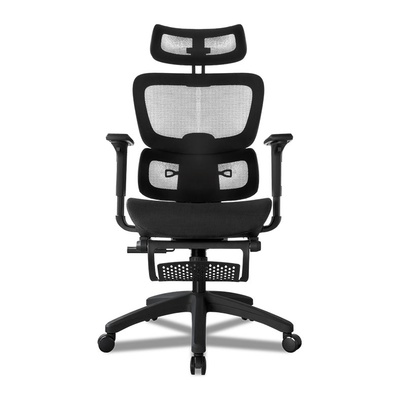 Cadeira Office Zinnia Montreal L, Preta, ZNO-MTLL-BL02 - miniatura 3