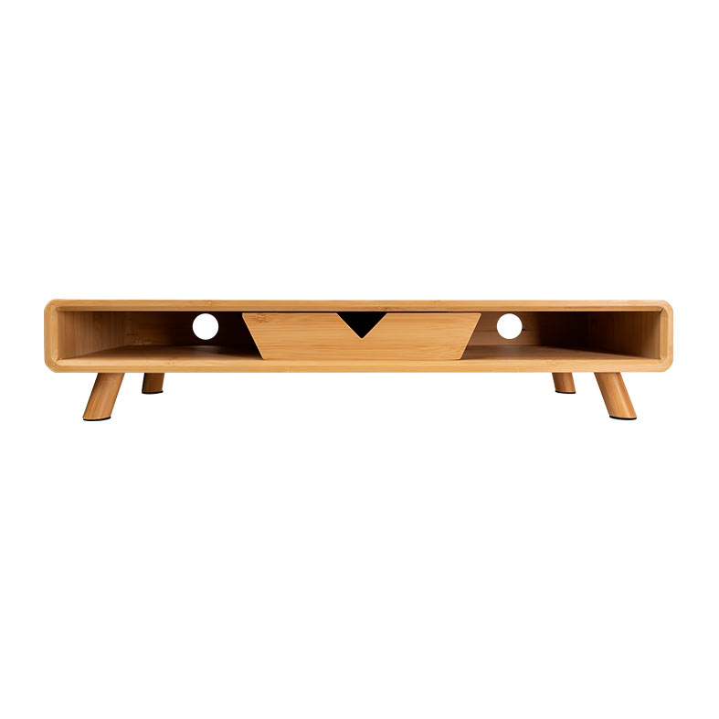 Base Para Notebook ou Monitor Zinnia, Com Elevacao e Organizador, Bambu, ZNO-NM-NT - miniatura 5