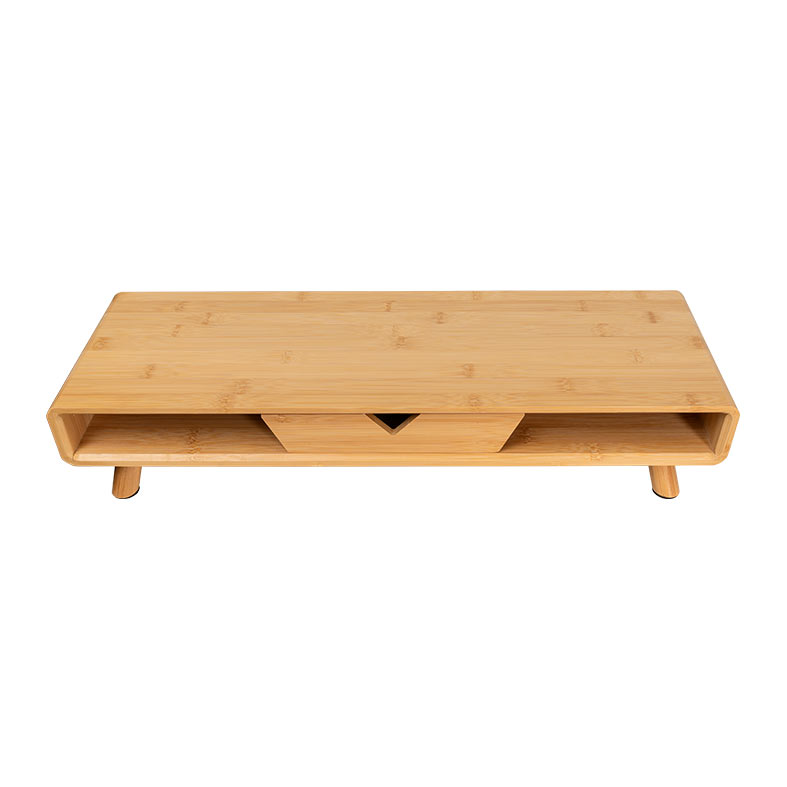 Base Para Notebook ou Monitor Zinnia, Com Elevacao e Organizador, Bambu, ZNO-NM-NT - miniatura 4