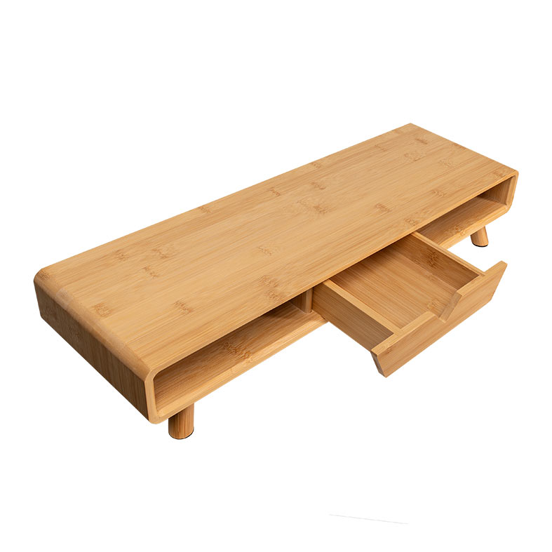 Base Para Notebook ou Monitor Zinnia, Com Elevacao e Organizador, Bambu, ZNO-NM-NT - miniatura 6