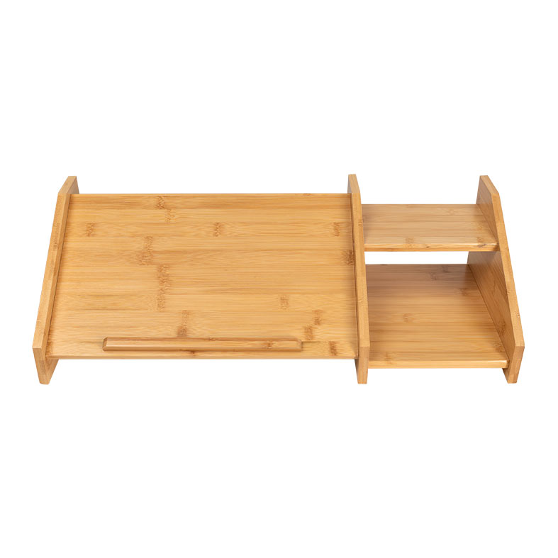Base Para Notebook Zinnia, Com Elevacao e Organizador, Bambu, ZNO-NTB-NT - miniatura 5