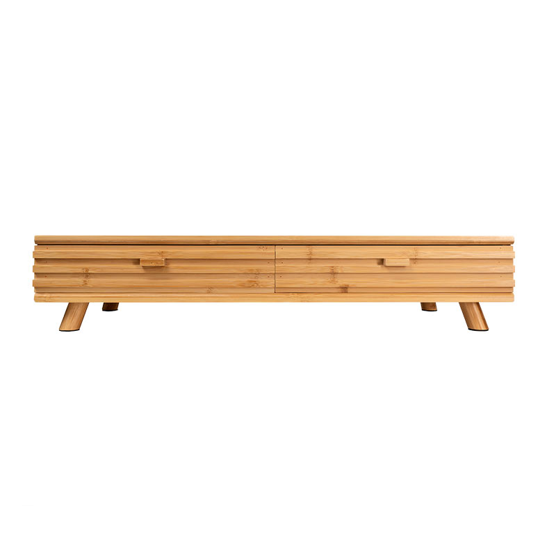 Base Para Notebook ou Monitor Zinnia, Com Elevacao e Organizador, Com Gaveta, Bambu, ZNO-OGNM-NT - miniatura 5