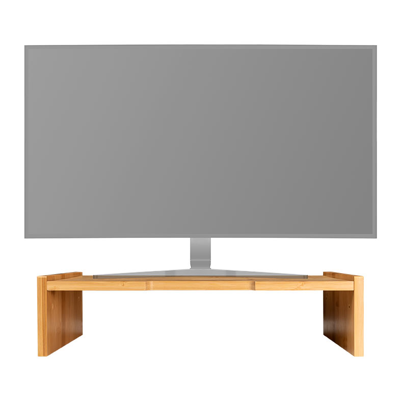 Base Para Notebook ou Monitor Zinnia, Com Elevacao e Organizador, Bambu, ZNO-ONM1-NT - miniatura 2