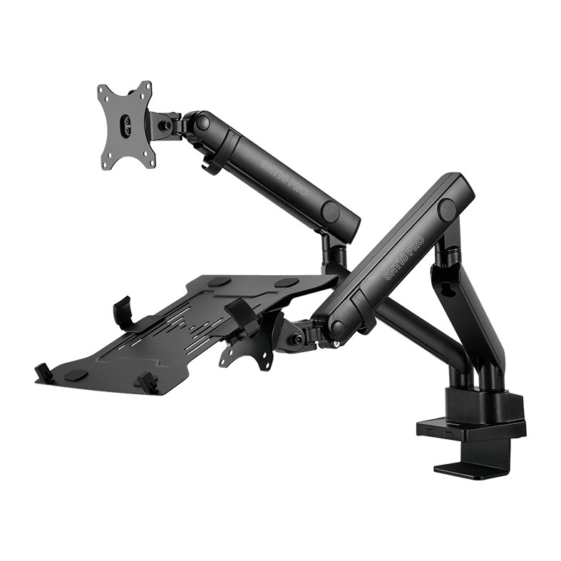 Suporte Articulado Para Notebook e Monitor Zinnia SNT10 PRO, 17 Pol., a 32 Pol., ZNO-SNTPRO-BL01 - miniatura 3