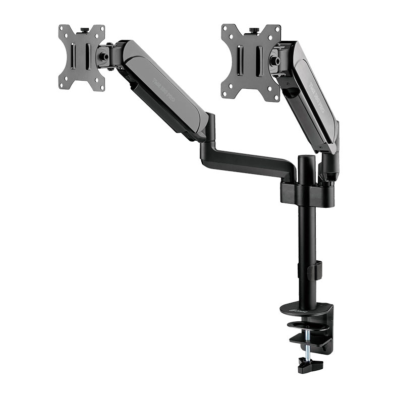 Suporte Articulado Para 2 Monitores Zinnia TMS 180 PRO, 17 Pol., a 32 Pol., Preto, ZNO-TMS180PRO-BL01 - miniatura 3