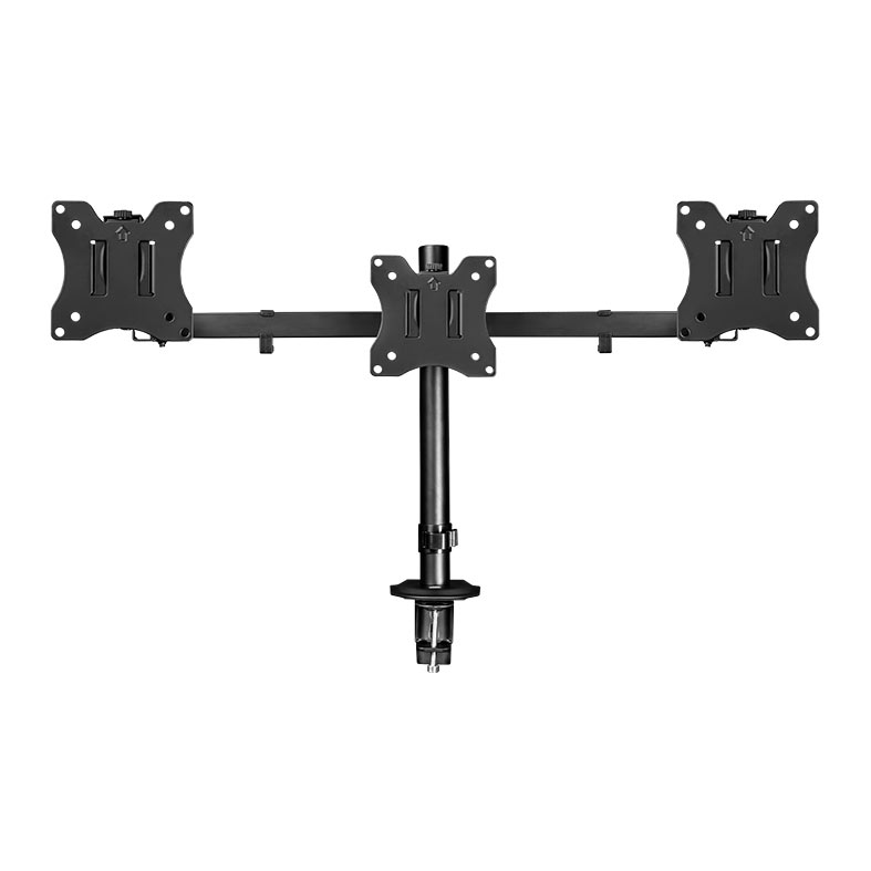 Suporte Articulado Para 3 Monitores Zinnia TMS 300, 13 Pol a 27 Pol, Preto, ZNO-TMS300-BK01 - miniatura 3