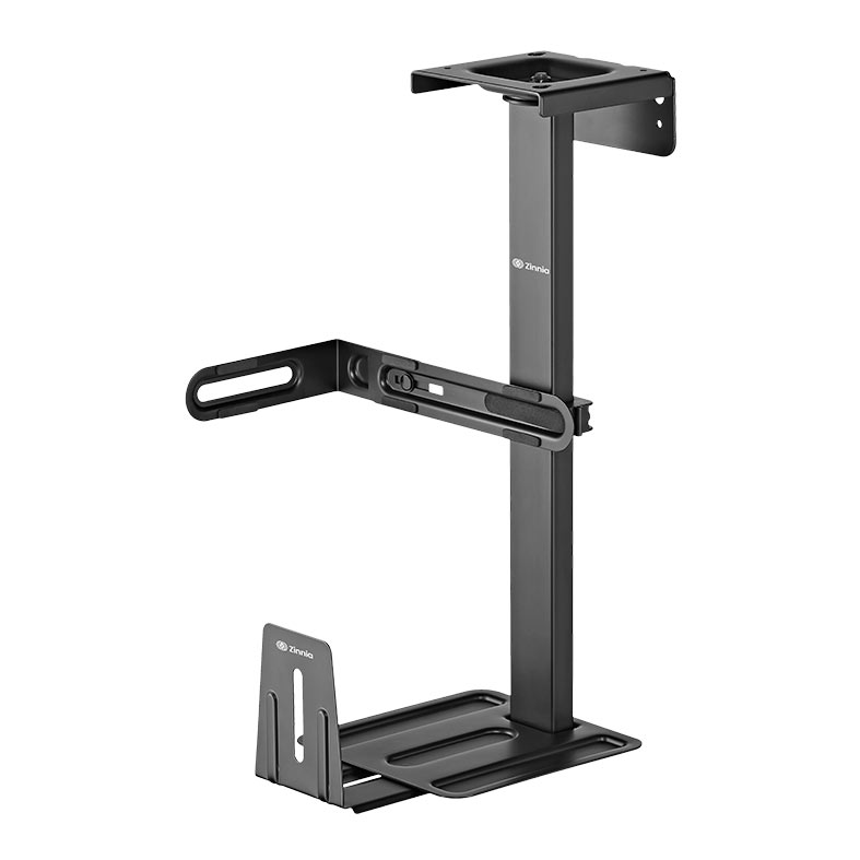 Suporte Para Gabinete de Parede / Mesa Zinnia Vextor, Preto, ZNO-VEXT-BK01 - miniatura 4