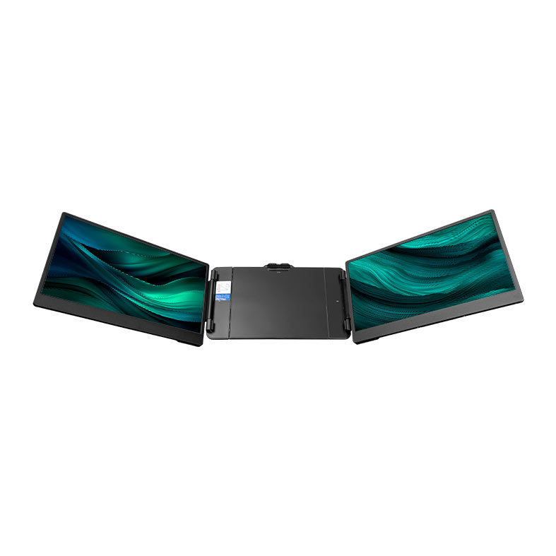 Extensor de Tela Duplo Para Notebook Zinnia Vision Pro, 14 Pol, IPS, 60Hz, DP/Tipo-C, ZNO-VZONPRO-BL02 - miniatura 3