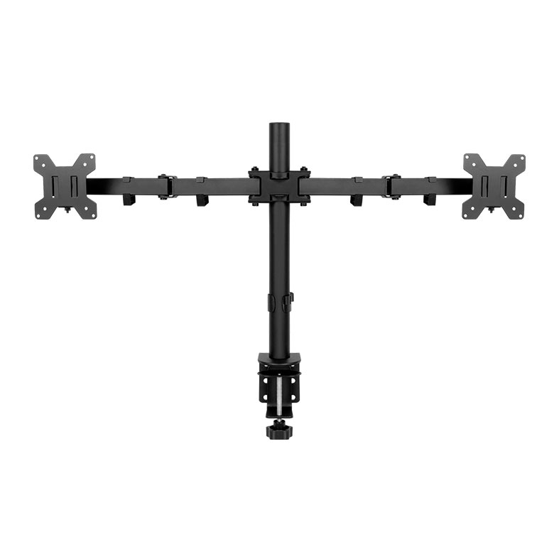 Suporte Articulado Para 2 Monitores Zinnia Nimbo 20F, 10 Pol a 27 Pol, Preto, ZNO-ZBO20F-BK02 - miniatura 4