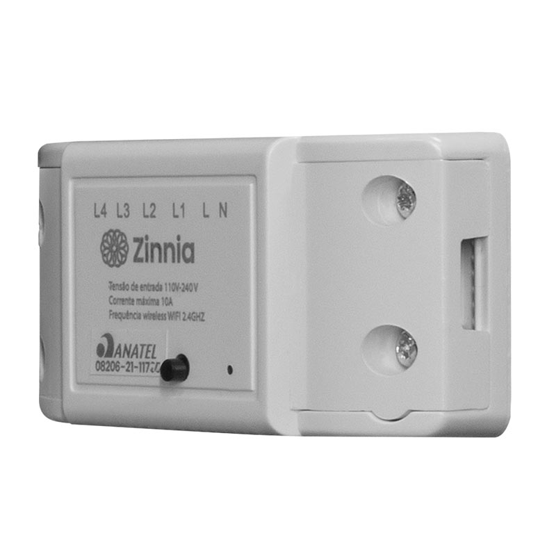 Acionador Smart Zinnia, 10A, Branco, ZNS-ASZ-WH01 - miniatura 3