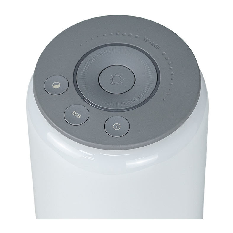 Luminaria Smart Zinnia Lyra, RGB, Cinza, ZNS-ZLA100-RGBCW01 - miniatura 10