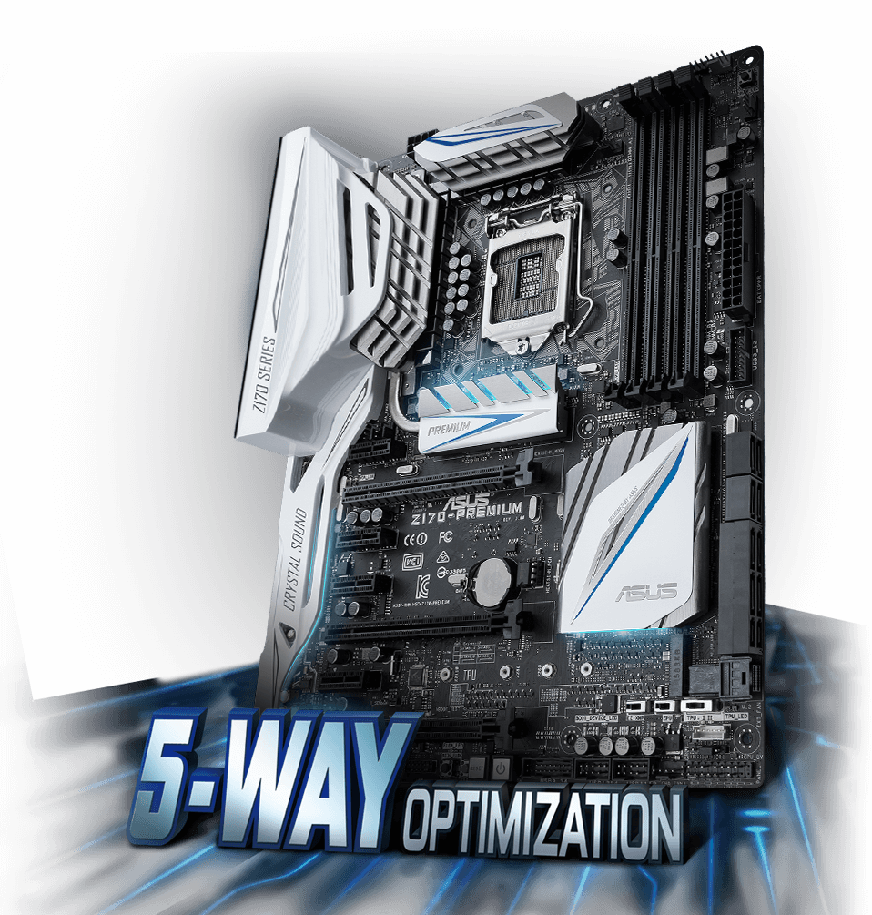 Placa Mae Asus Z170 PREMIUM DDR4 Socket LGA1151 Chipset Intel Z170 Pichau