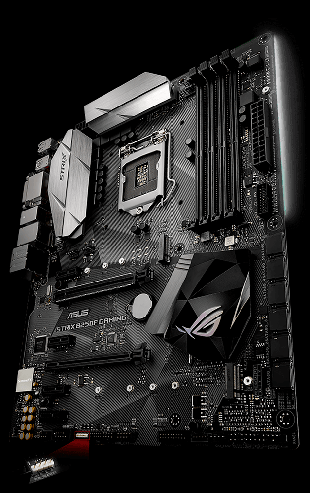 Asus strix b250f gaming какие процессоры поддерживает