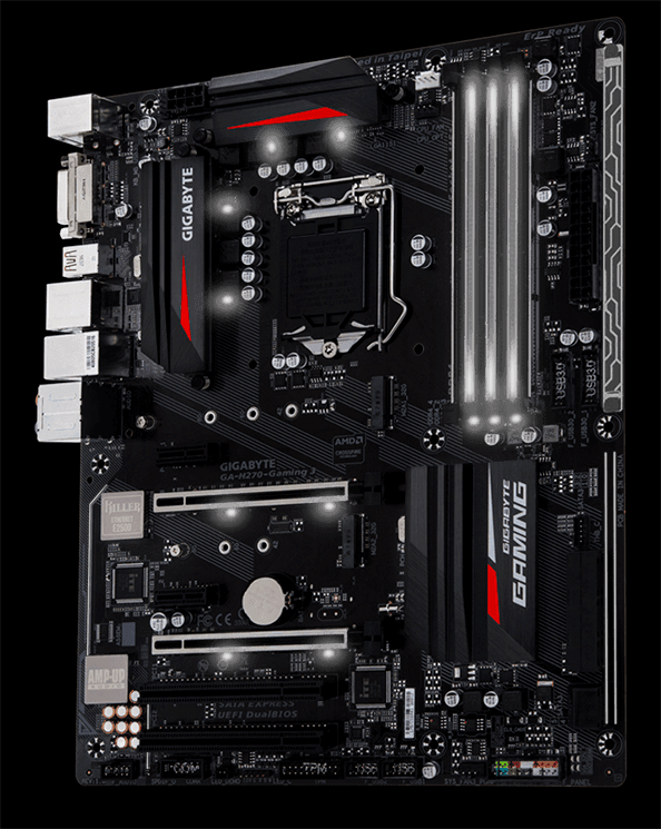 Placa Mãe Gigabyte GAH270GAMING 3, DDR4 chipset H270, LGA 1151 Pichau