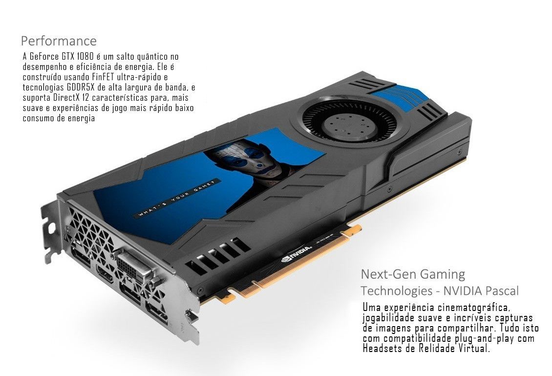 Gtx discount 1080 consumo